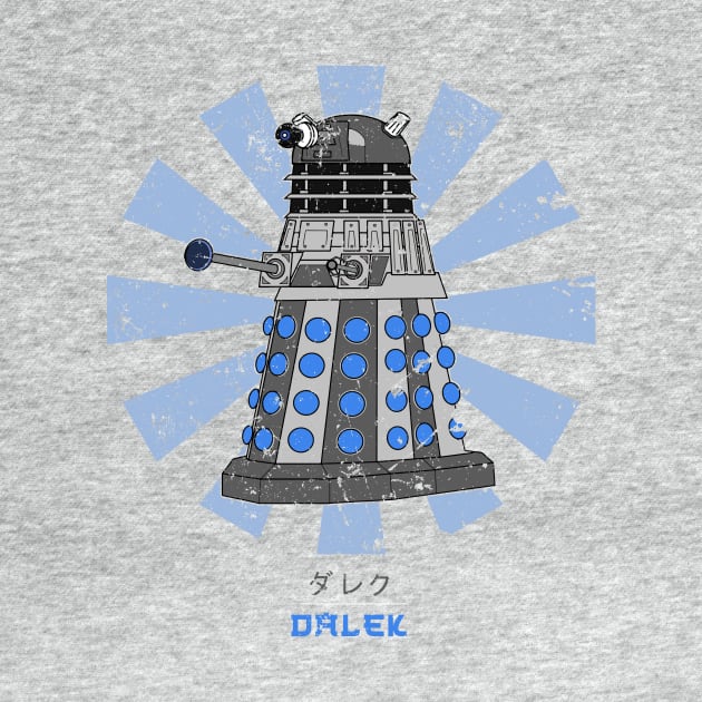 Dalek Retro Japanese Dr Who by Nova5